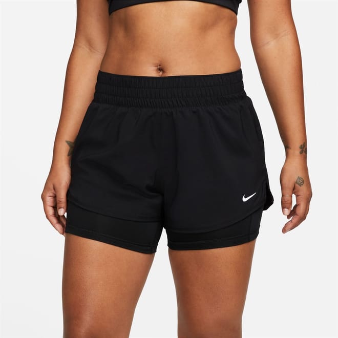 Womens One Dri Fit Mid Rise 3 2 In 1 Shorts