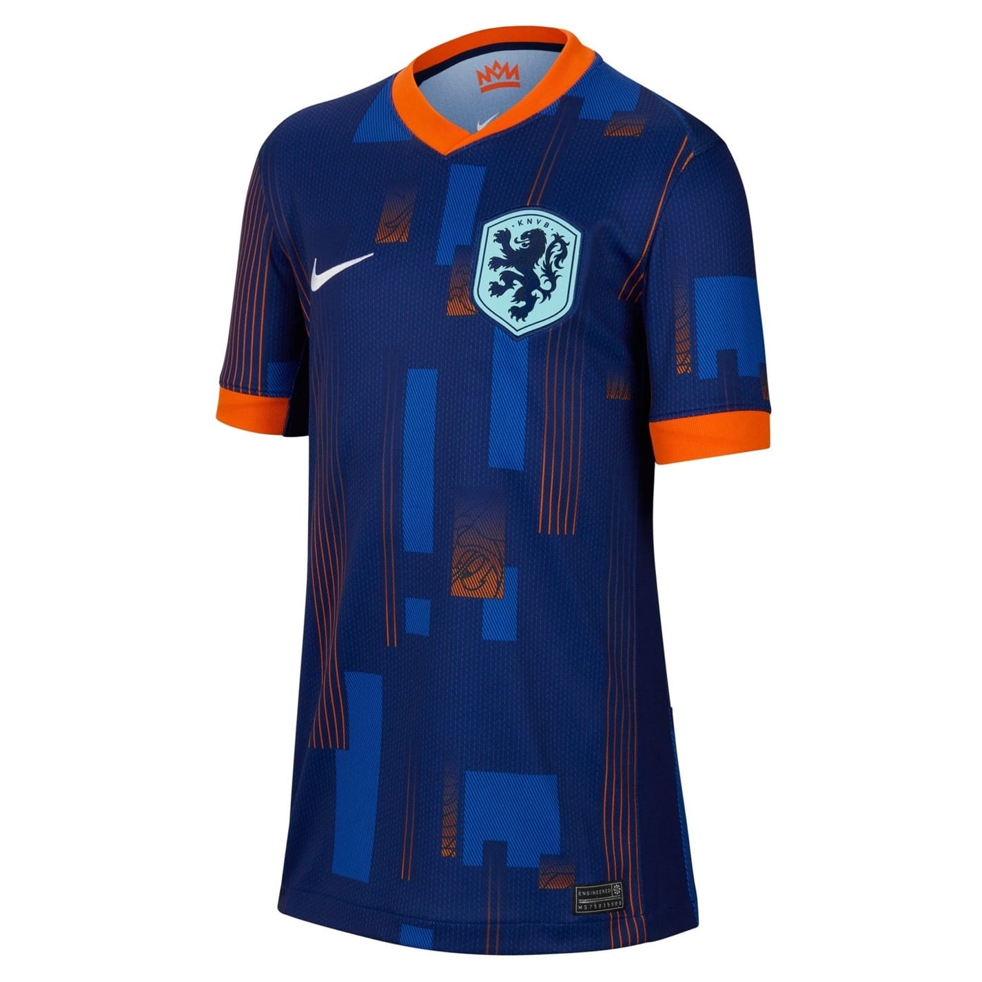 Blue Nike Netherlands Away Shirt 2024 Juniors - Get The Label