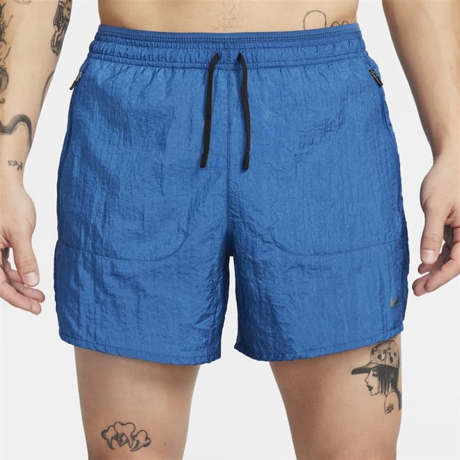 Mens Stride Running Division Dri Fit 5 Brief Lined Running Shorts