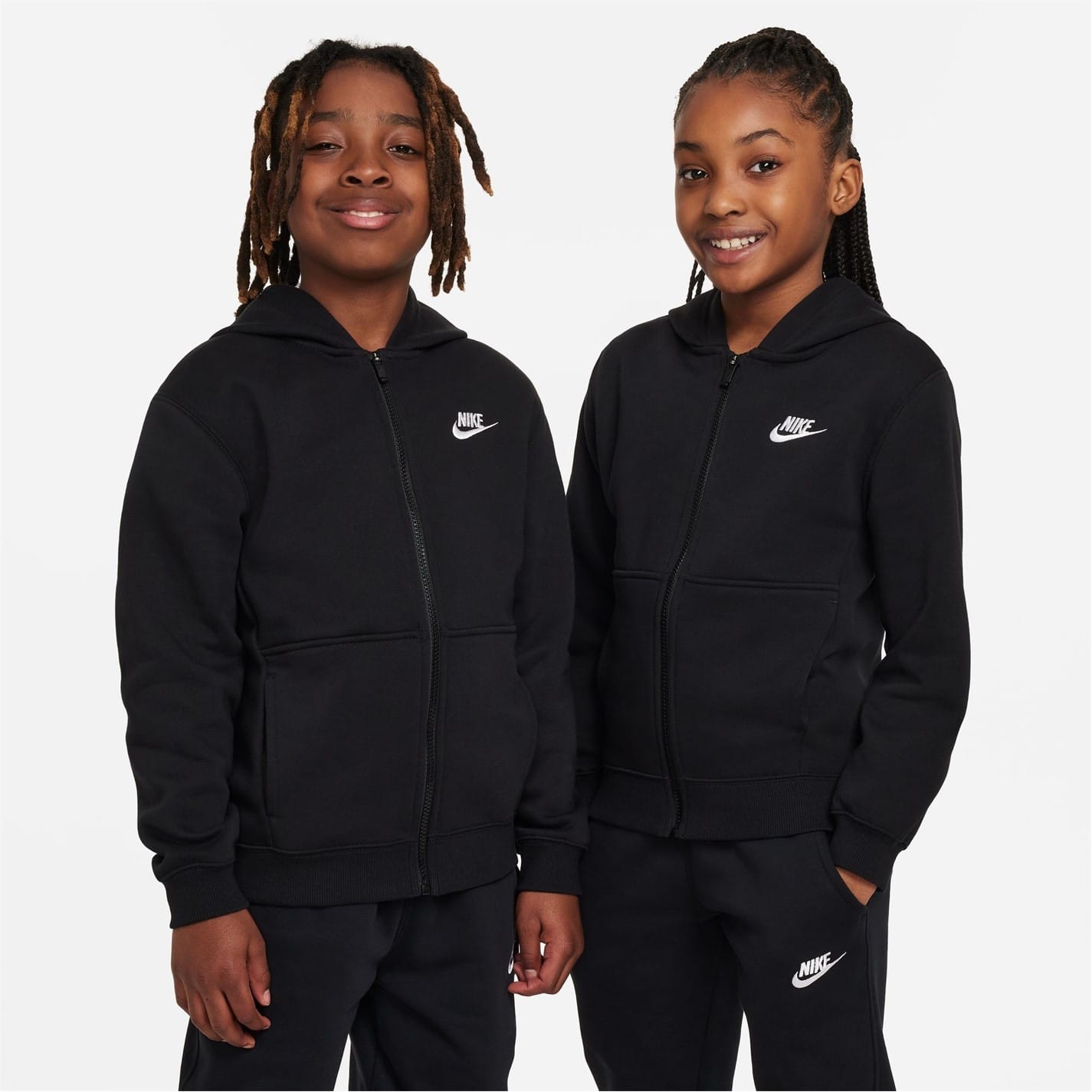 Black Nike Fleece Tracksuit Junior Boys Get The Label