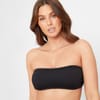 Textured Bandeau Bikini Top