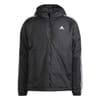 Mens 3 Stripe Essential Hooded Jacket
