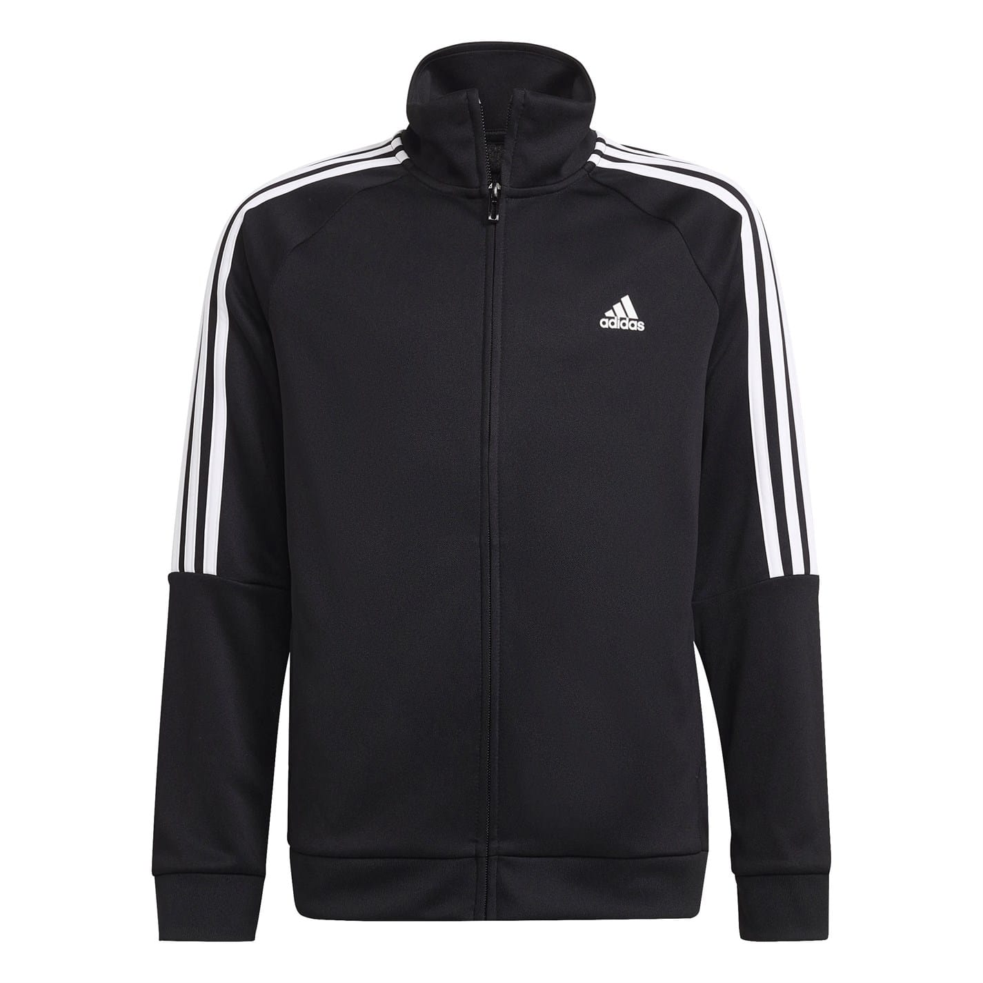 Black adidas Essentials Sereno Tracksuit Junior Boys Get The Label