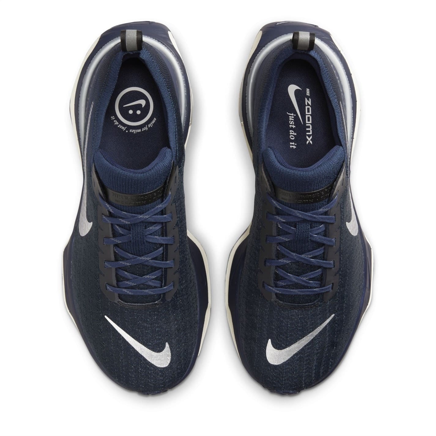 Blue Nike Mens Zoomx Invincible 3 Flyknit Running Shoes Get The Label