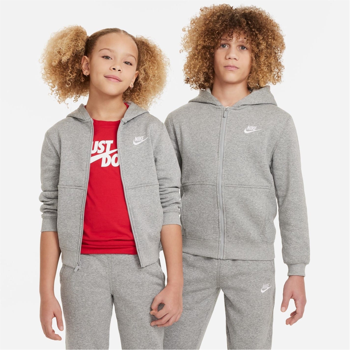 Grey Nike Fleece Tracksuit Junior Boys Get The Label