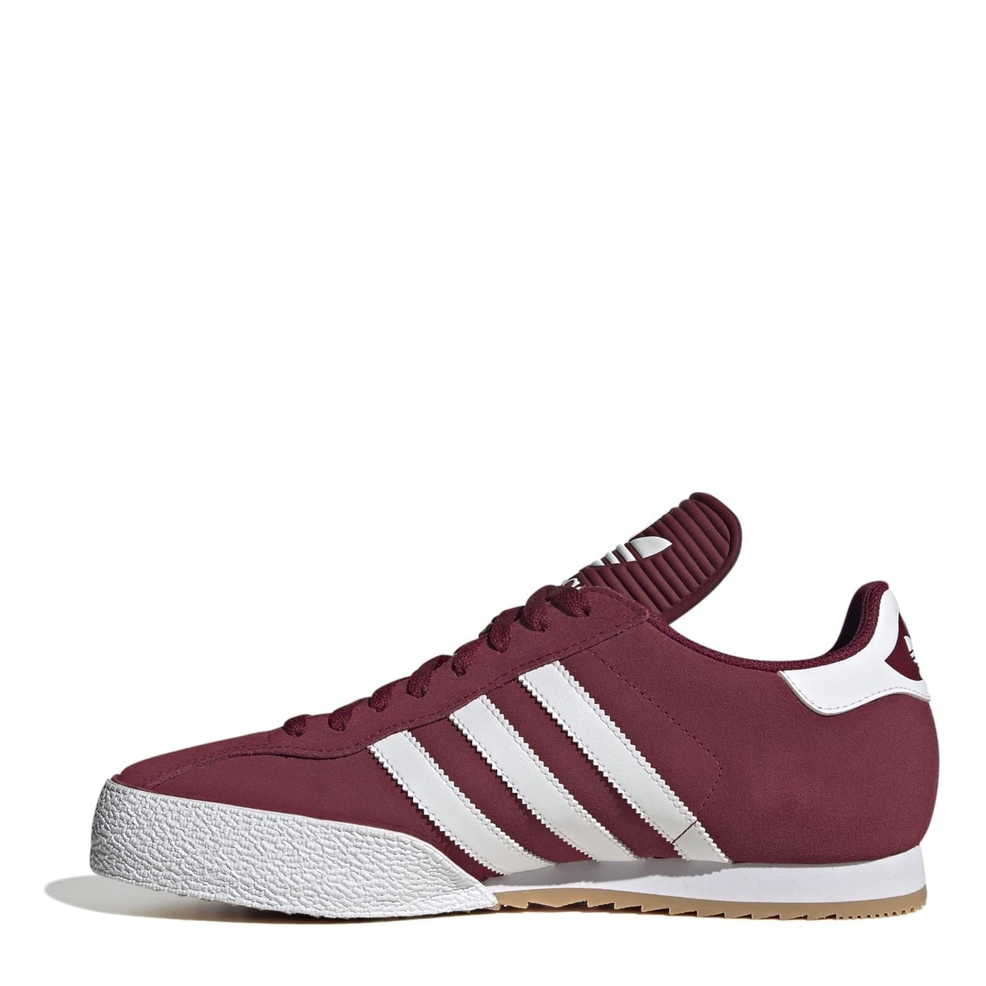 Red adidas Mens Originals Samba Suede Trainers Get The Label