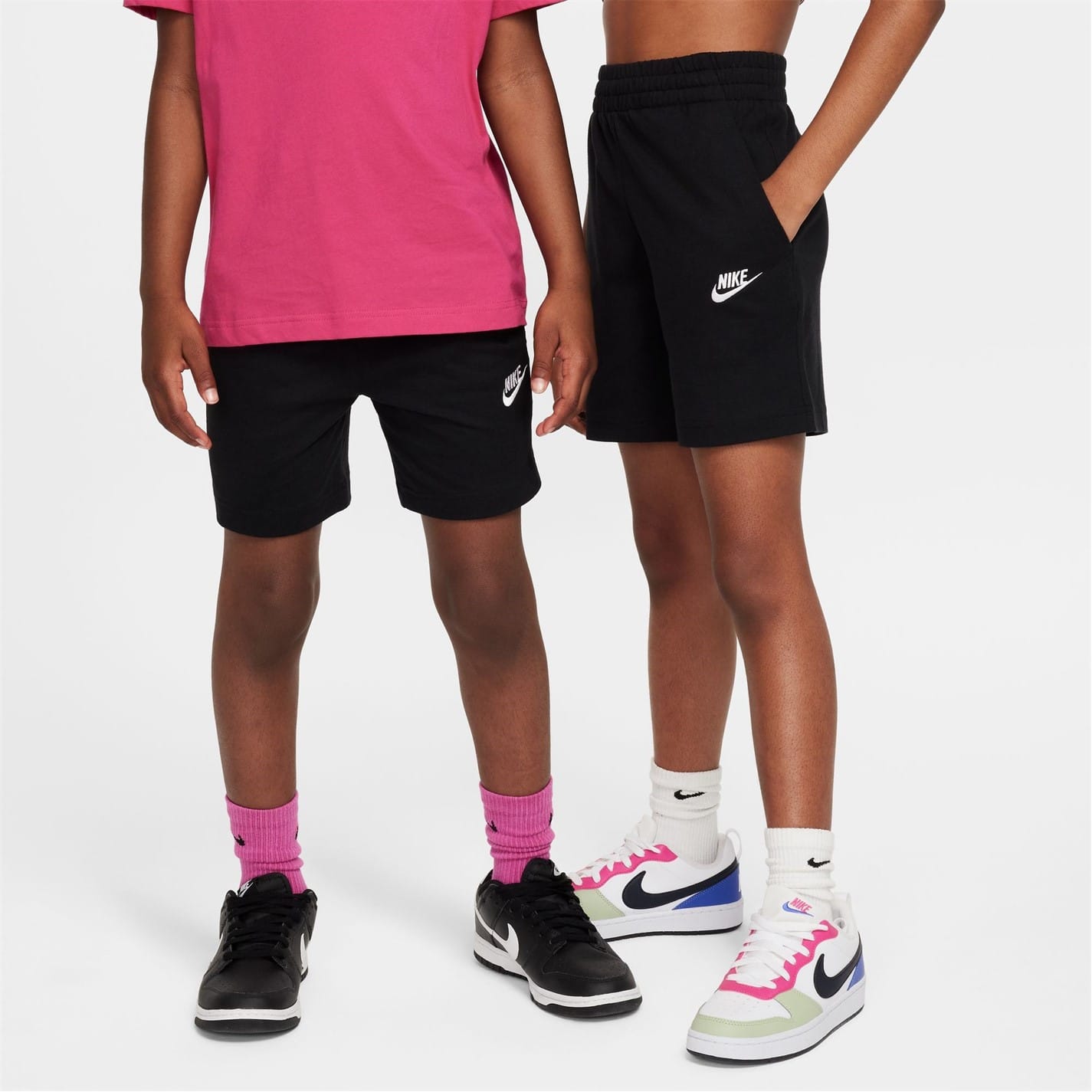 Nike Sportswear Jersey Shorts Junior Boys in Black