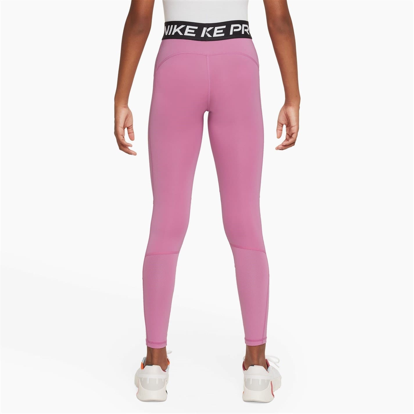 Pink nike compression pants best sale