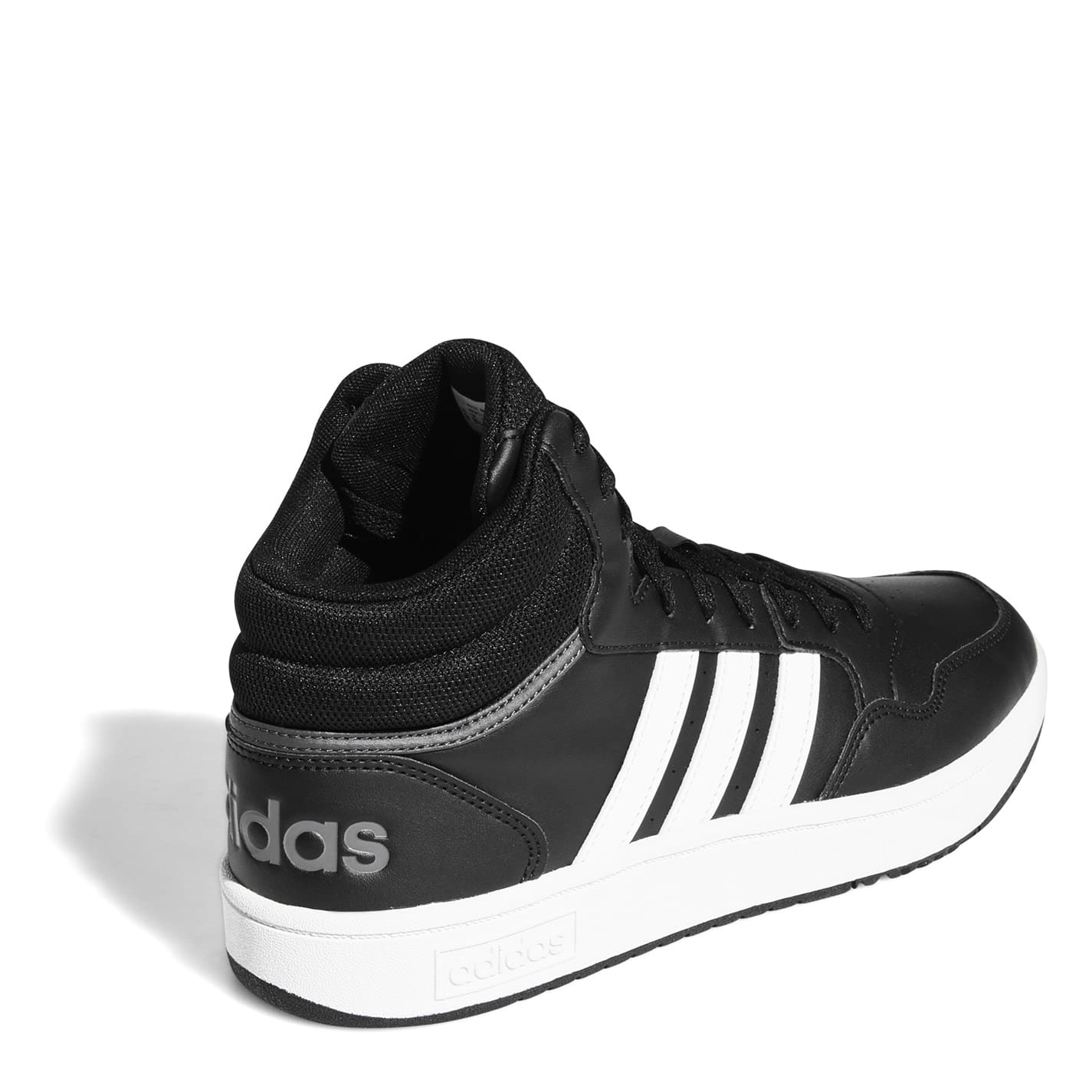 adidas Mens Hoops 3.0 Mid Classic Vintage Shoes in Black