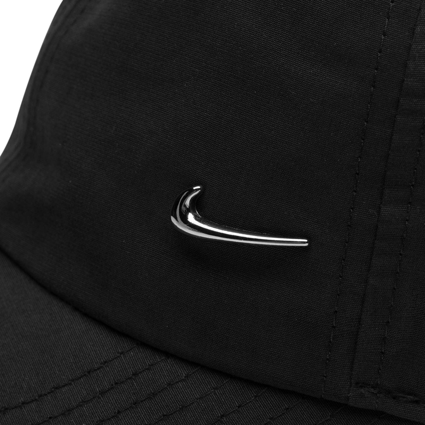 Black Nike Metal Swoosh Cap Get The Label