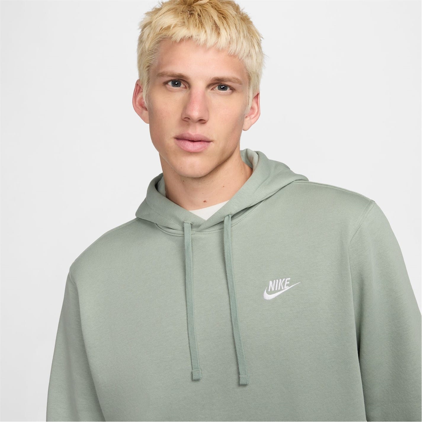 Nike men's sportswear club fleece pullover hoodi sale