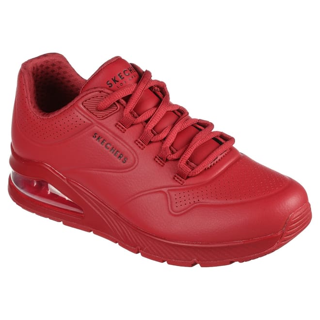 Monochromatic Duraleather Low Top Trainers