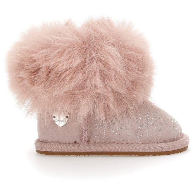 Bow Fur Boots