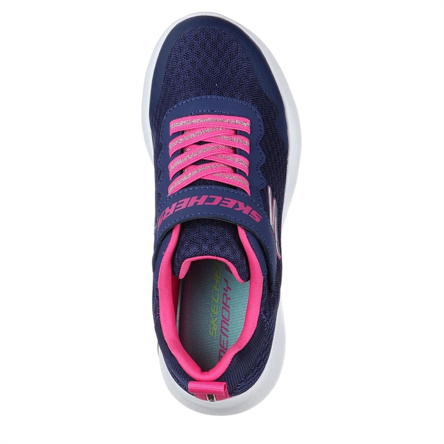 Girls memory foam trainers hotsell