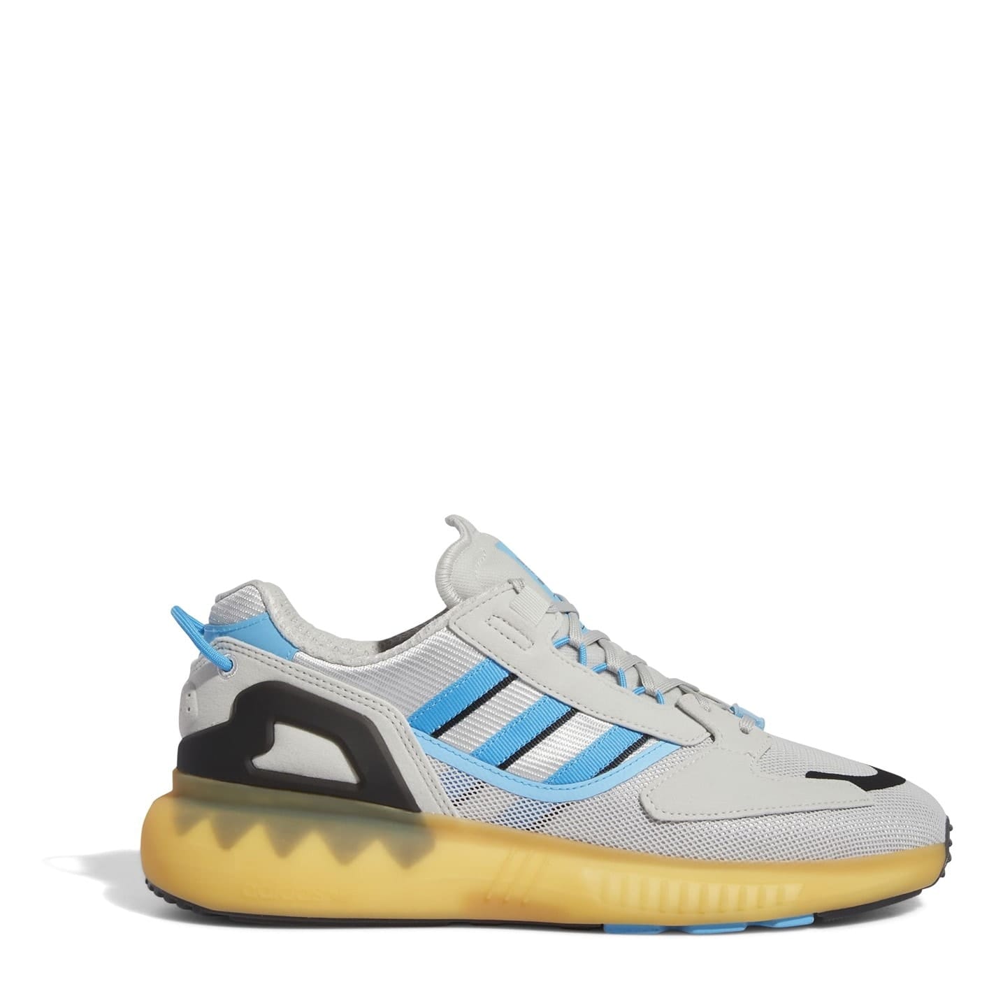Grey adidas Originals ZX 5K Boost Running Trainers - Get The