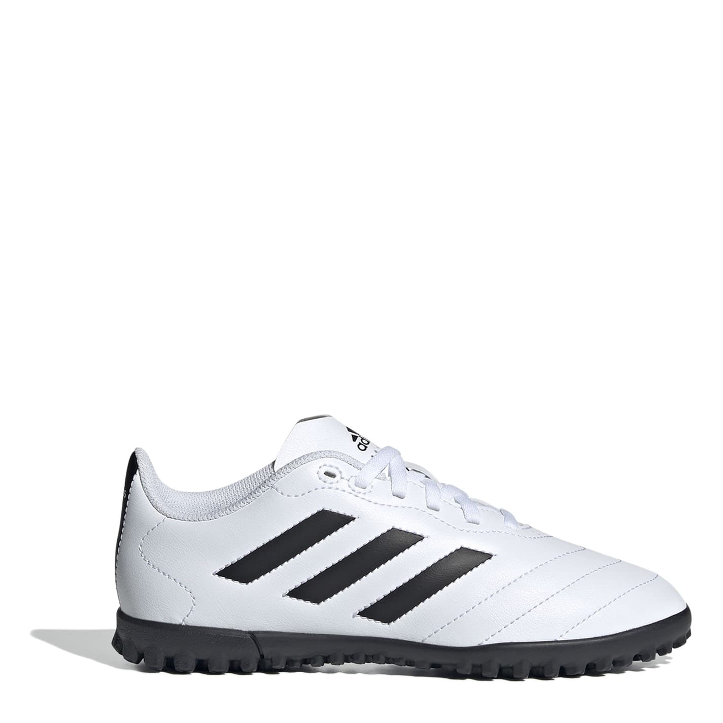 White adidas Goletto Junior Astro Turf Trainers Get The Label