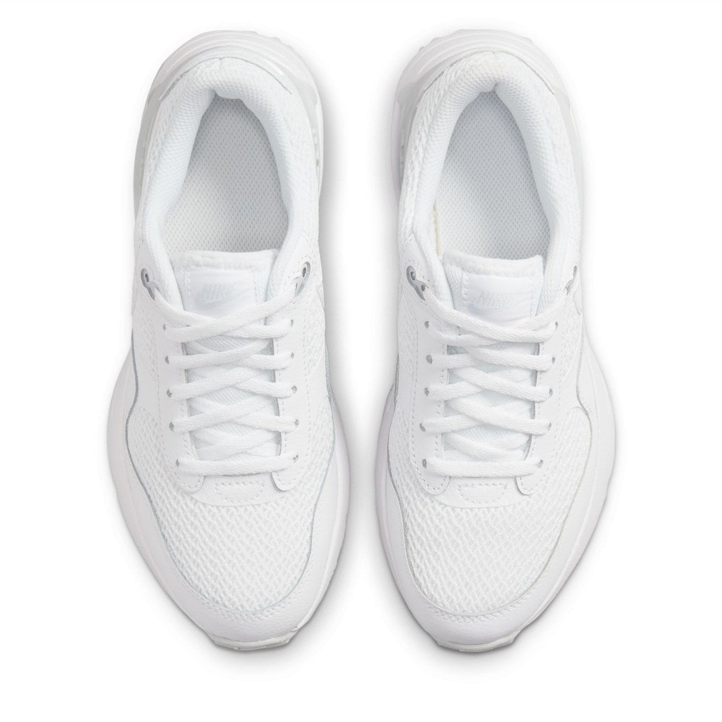 White Nike Air Max Systm Junior Trainers Get The Label