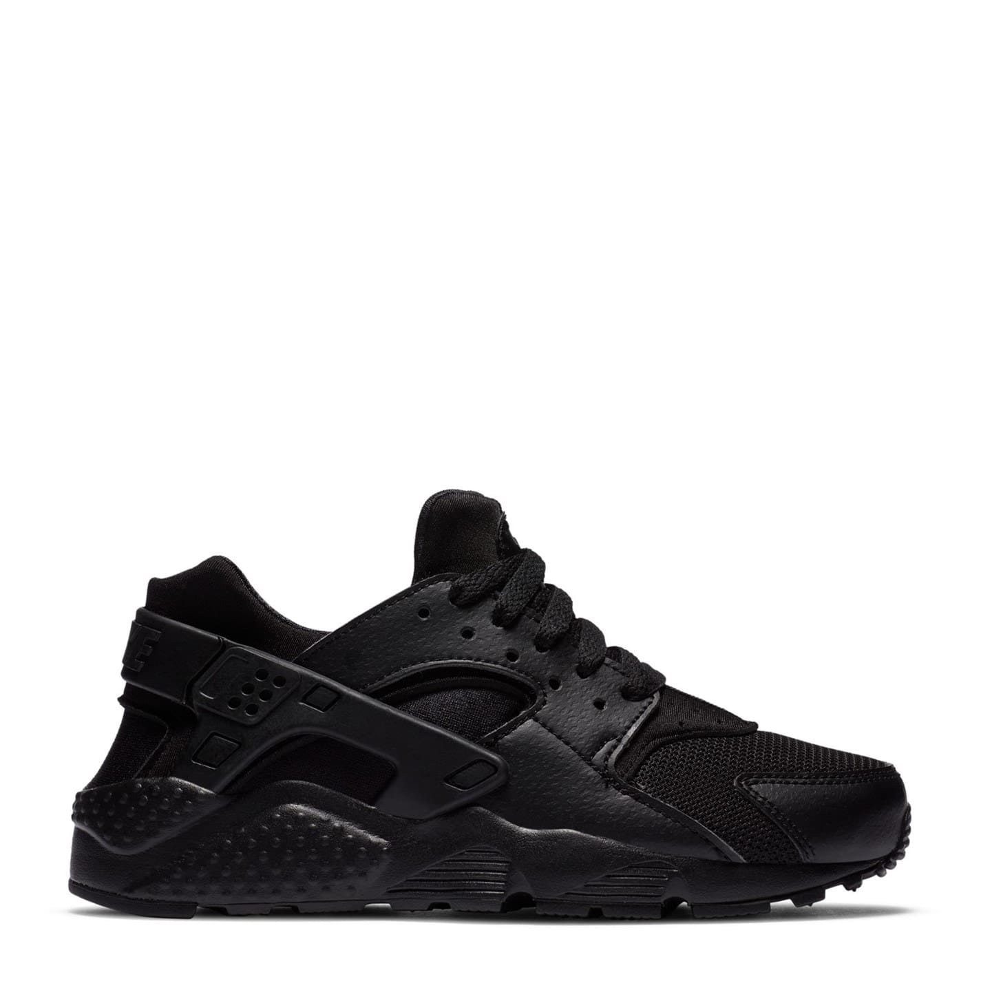 Black Nike Huarache Run Big Kids Shoes Get The Label