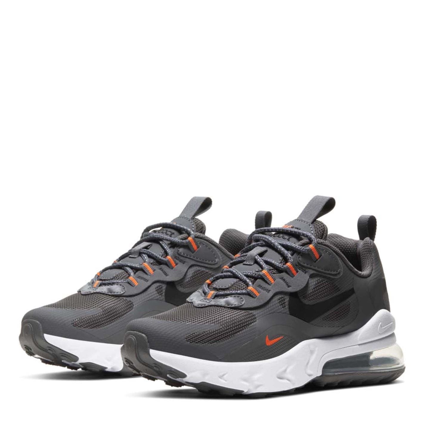 Junior air max 270 react trainer coral / white / silver best sale