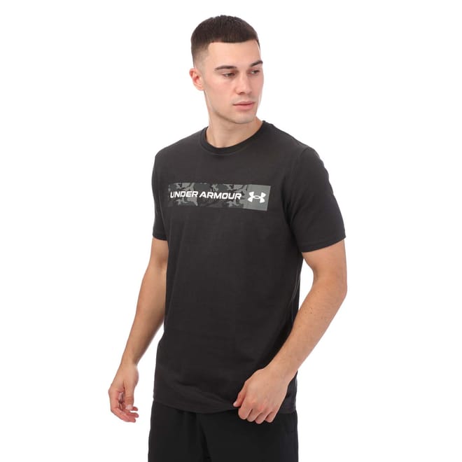 Camo Chest Stripe Short Sleeve
