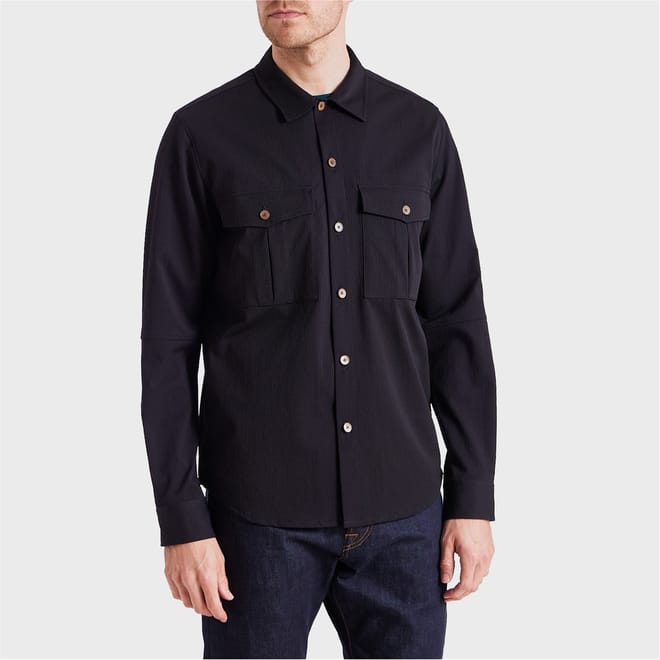 Seersucker Overshirt