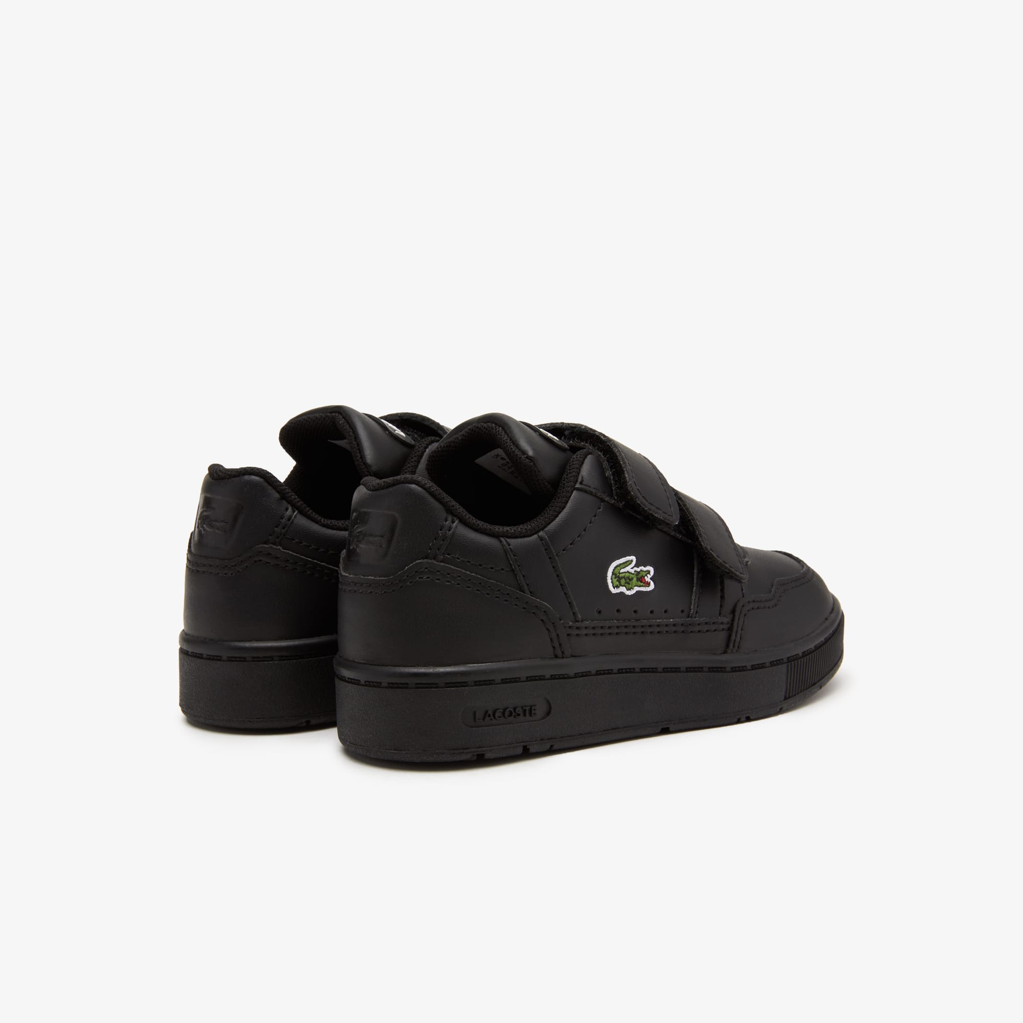 Black Lacoste Infants T Clip Trainers Get The Label