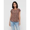 Vic Crew Neck Short Sleeve Blouse