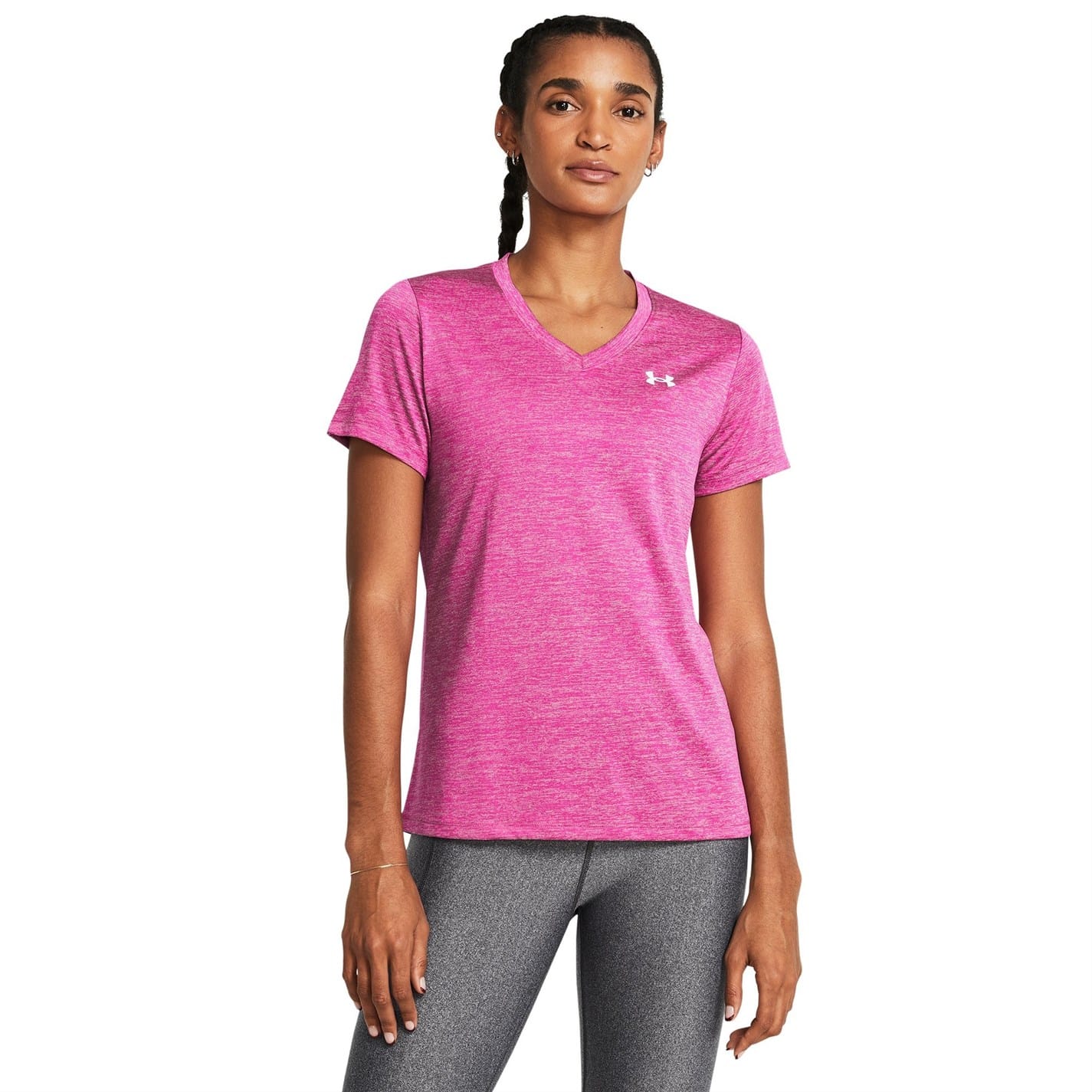 Pink under armour shirt online