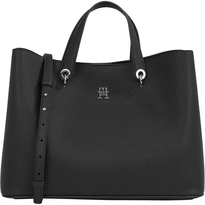 Emblem Satchel Bag