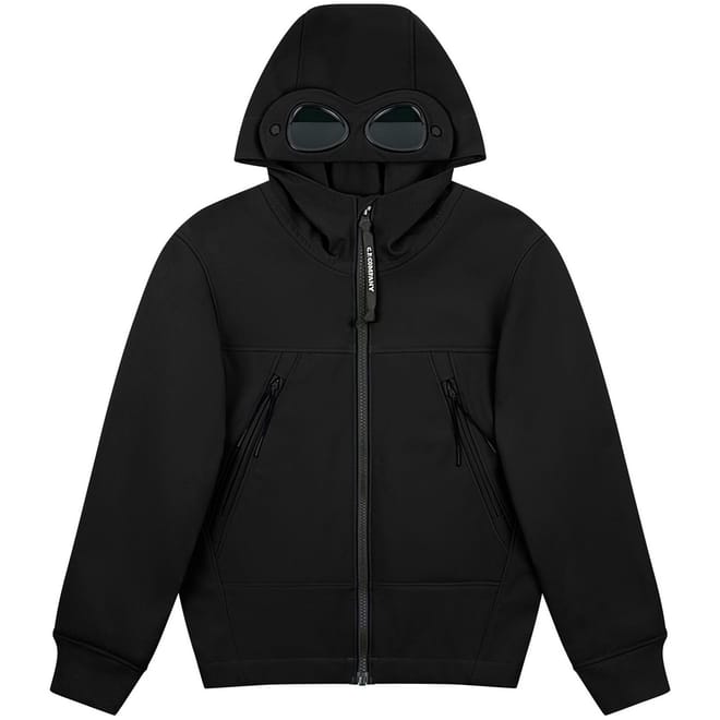 Boys Softshell Goggle Hooded Jacket