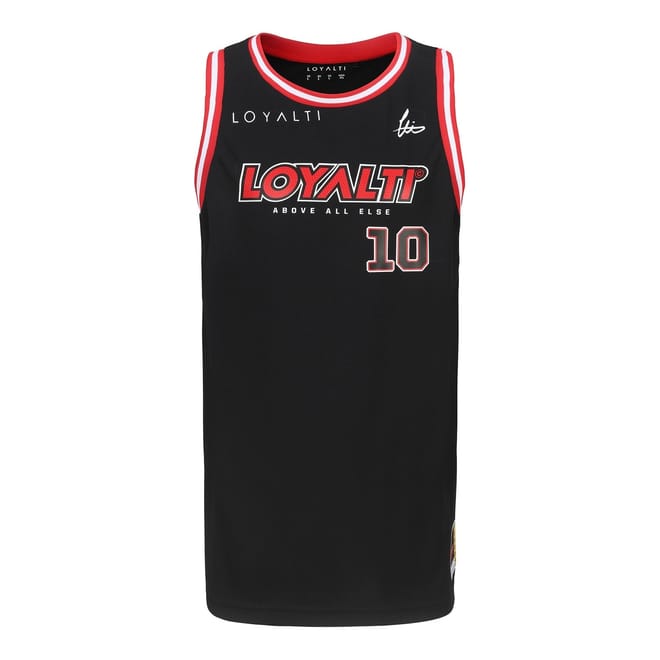 Basketball Logo Print Tank Top