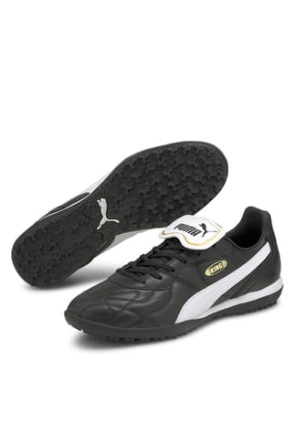 Black Puma King Cup Tt Astro Turf Football Boots Get The Label