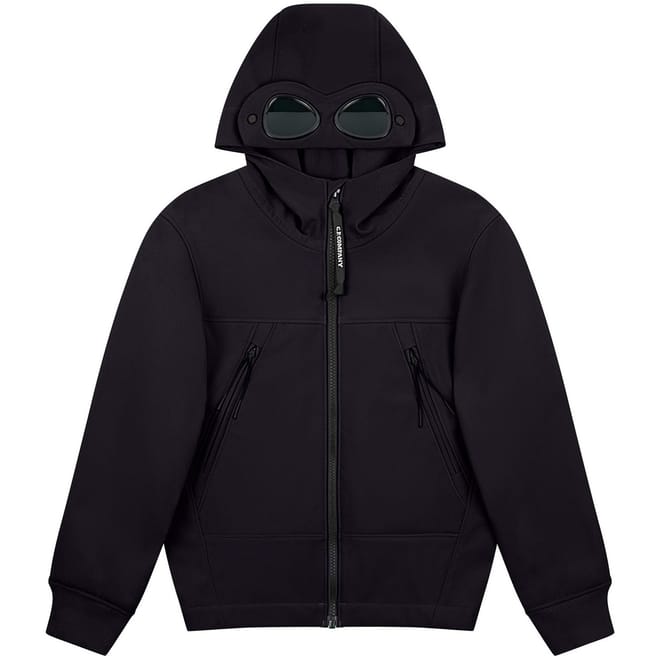 Boys Softshell Goggle Hooded Jacket