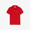 Boys Pique Logo Polo Shirt