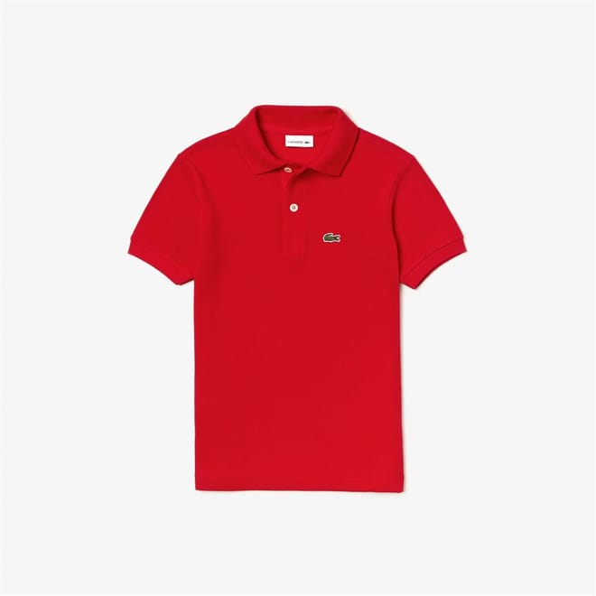 Boys Pique Logo Polo Shirt