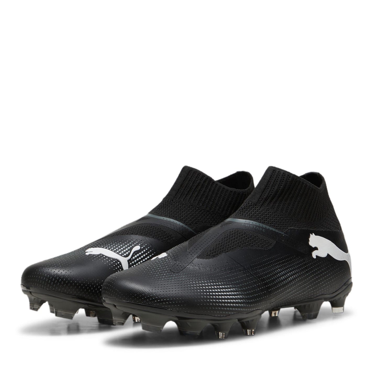 Black Puma Future 7 Match Laceless Firm Ground Football Boots Get The Label