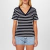 Neck Striped T-Shirt