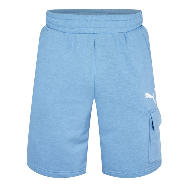 Logo Print Cargo Shorts