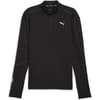 Slim Fit Zip Neck Long Sleeve Athletic Top