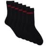 Pack Ribbed Logo Crew Socks