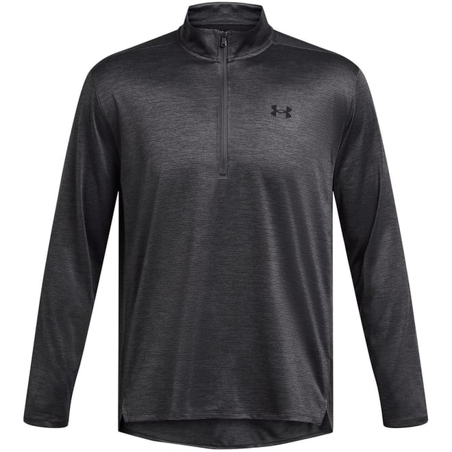 Tech Regular Fit Zip Neck Long Sleeve Top