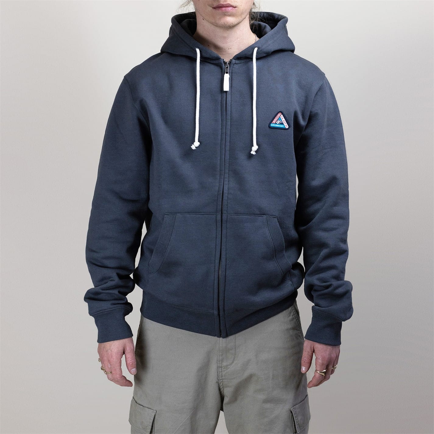 SoulCal Full Zip Hoodie in Grey