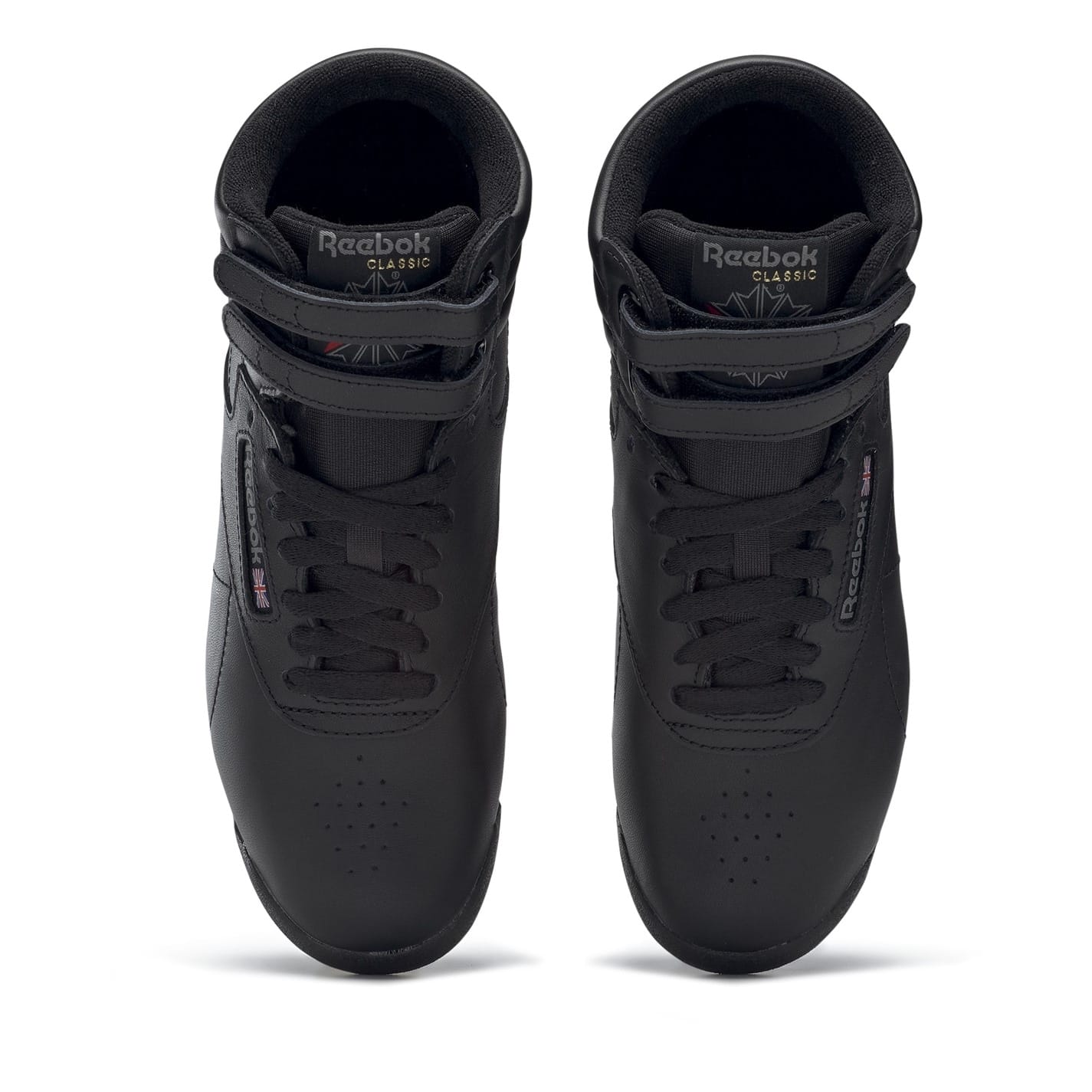 Reebok freestyle hi black womens online