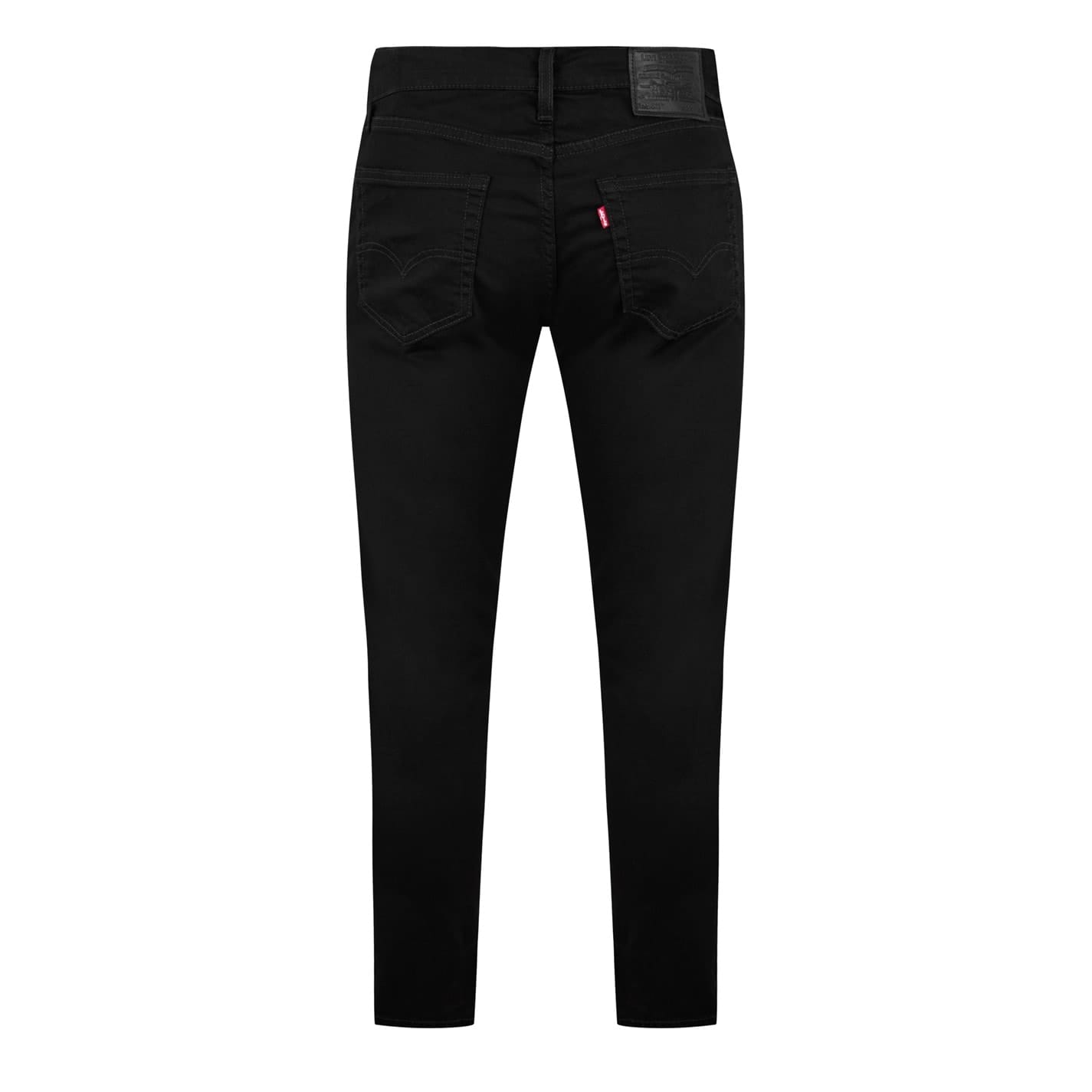 Slim fit black levi jeans online