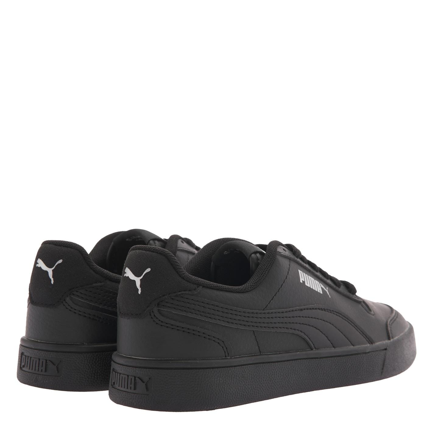 Black puma trainers fashion junior