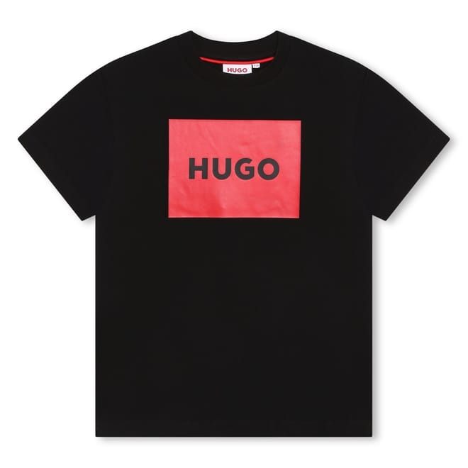 Cotton Large Box Logo T-Shirt Juniors