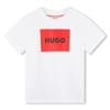 Cotton Large Box Logo T-Shirt Juniors