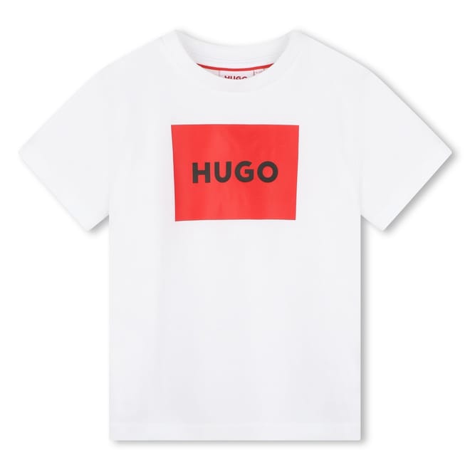 Cotton Large Box Logo T-Shirt Juniors