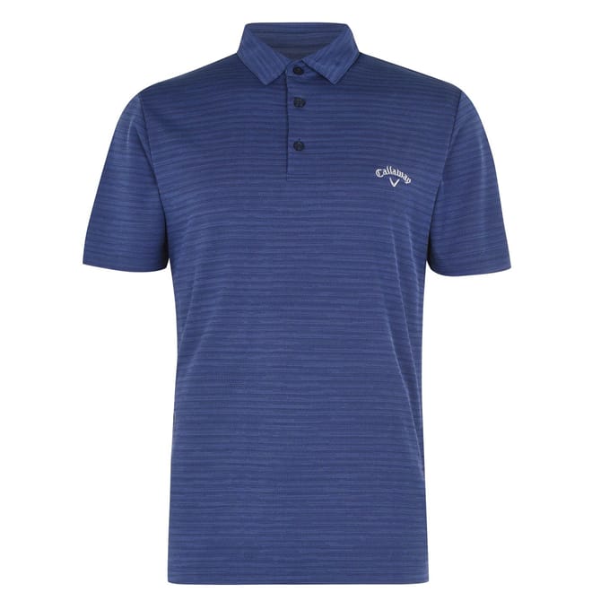Mens Herringbone Golf Polo Shirt