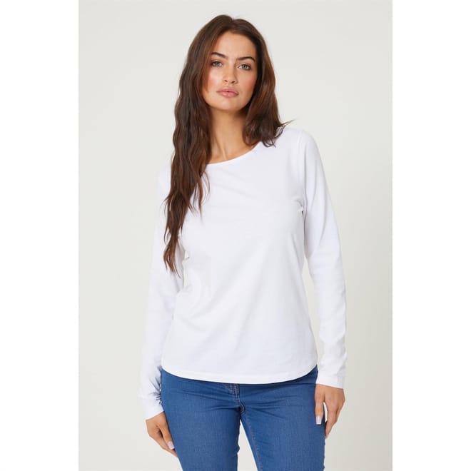 Long Sleeve Regular Fit Crew Neck T-Shirt